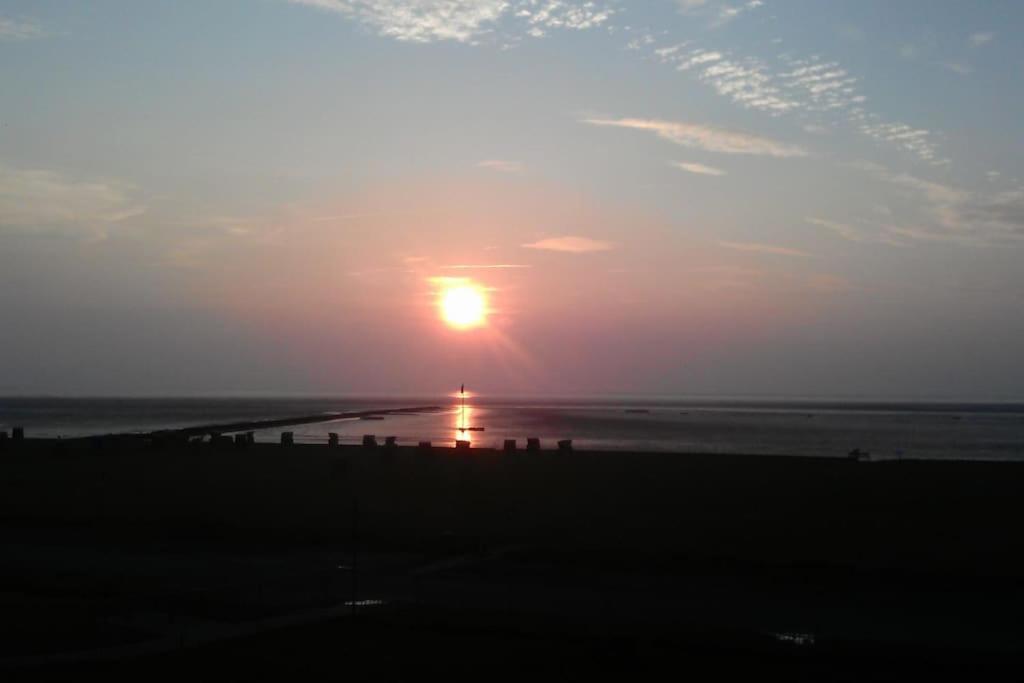Nordsee Und Natur. Gemuetliche Fewo Mit Deichblick Dorumer Neufeld Luaran gambar